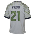 Devon Witherspoon Seattle Seahawks Nike Youth 2025 Rivalries Collection Game Jersey - Wolf Gray