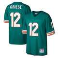 Bob Griese Miami Dolphins  Legacy Replica Jersey - Aqua