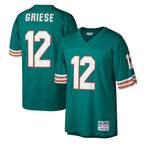 Bob Griese Miami Dolphins  Legacy Replica Jersey - Aqua