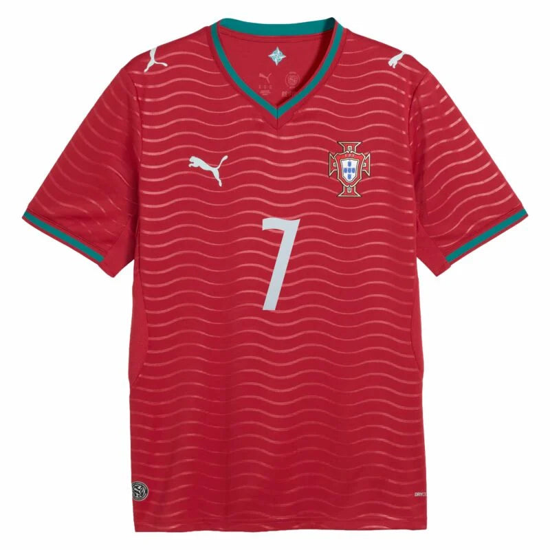 Cristiano Ronaldo Portugal National Team Puma 2026 Home Replica Jersey - Red