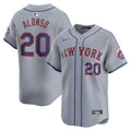 Pete Alonso New York Mets Nike Away Limited Player Jersey - Gray/White