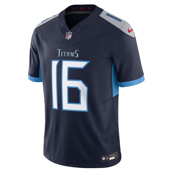 Treylon Burks Tennessee Titans Nike Vapor F.U.S.E. Limited Jersey - Navy/Light Blue