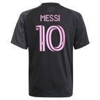 Lionel Messi Inter Miami CF adidas Youth 2025 The Fortitude Kit Replica Player Jersey - Black
