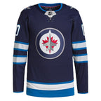 Winnipeg Jets adidas  Home  Primegreen Authentic Custom Jersey - Navy