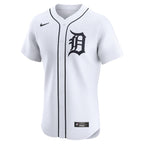 Javier Baez Detroit Tigers Nike Home Elite Player Jersey - White