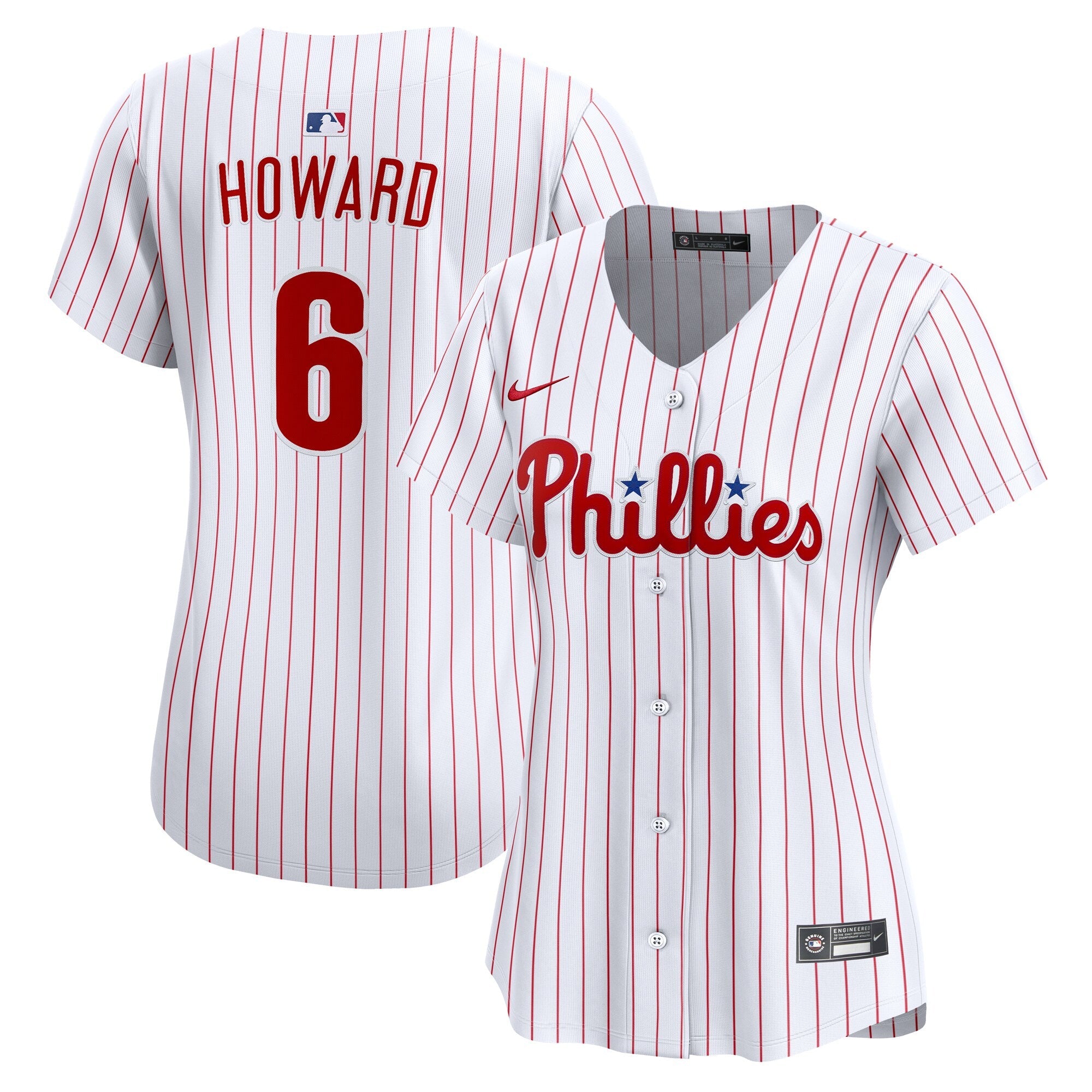 Ryan Howard Philadelphia Phillies Nike Women's Alternate Limited Jersey - Light Blue/White
