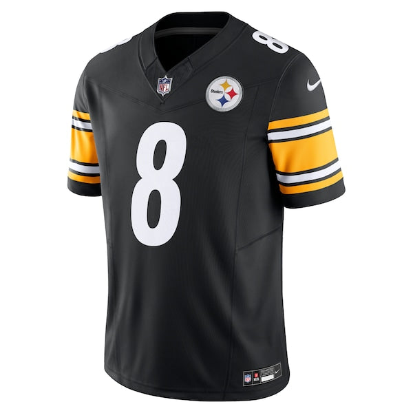 Kenny Pickett Pittsburgh Steelers Nike Vapor F.U.S.E. Limited Jersey - Black/White