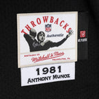Anthony Muñoz Cincinnati Bengals  Authentic Throwback Retired Player Jersey - Black