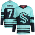 Jordan Eberle Seattle Kraken adidas Reverse Retro 2.0 Authentic Player Jersey - Light Blue