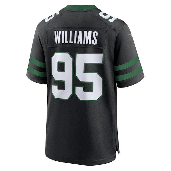 Quinnen Williams New York Jets Nike Alternate Game Jersey - Legacy Black/Green
