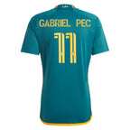 Gabriel Pec LA Galaxy adidas 2024 LA Kit Replica Player Jersey - Green