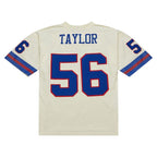 Lawrence Taylor New York Giants Chainstitch Legacy Jersey - Cream