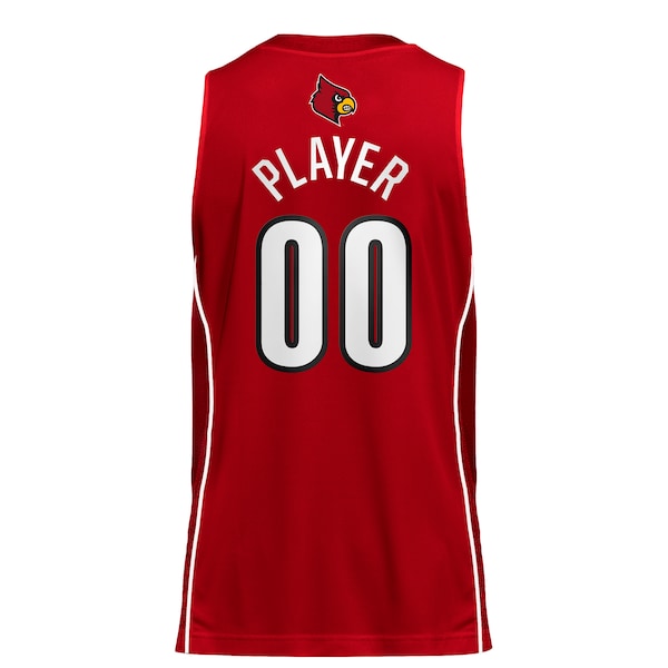 Louisville Cardinals adidas Unisex Pick-A-Player NIL Men's Basketball Jersey - Red