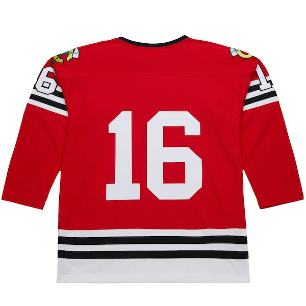 Bobby Hull Chicago Blackhawks 1960-61 Power Play Jersey - Scarlet