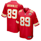 Jason Brownlee Kansas City Chiefs Nike Team Game Jersey -  Red