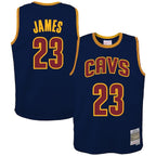 LeBron James Cleveland Cavaliers  Youth 2008/09 Hardwood Classics Swingman Jersey - Navy