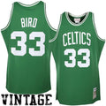 Larry Bird Boston Celtics  1985/86 Hardwood Classics Authentic Jersey - Kelly Green
