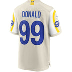 Aaron Donald Los Angeles Rams Nike Player Game Jersey - Bone/White