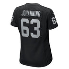Jake Johanning Las Vegas Raiders Nike Women's  Game Jersey -  Black