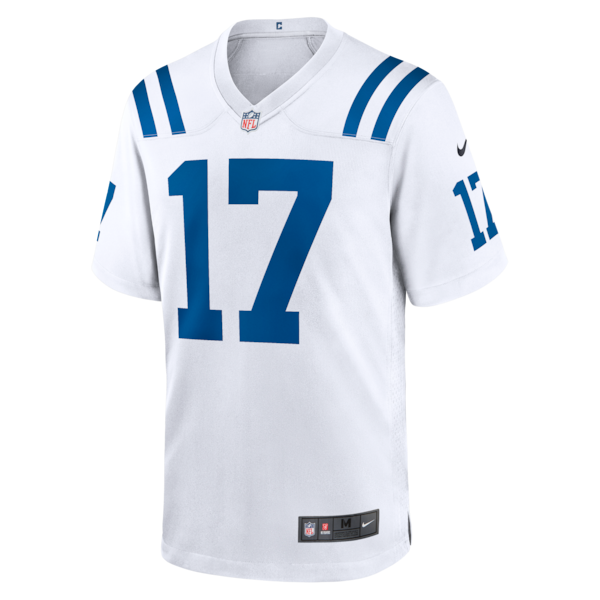Daniel Jones Indianapolis Colts Nike Game Jersey -  White/Royal