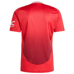 Manchester United adidas 2024/25 Home Replica Jersey - Red