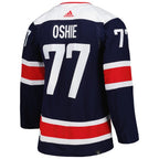 TJ Oshie Washington Capitals adidas Alternate Primegreen Authentic Player Jersey - Navy/Red