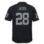 Josh Jacobs Las Vegas Raiders Nike Youth Game Jersey - Black