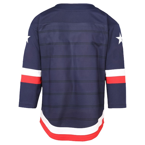 USA Youth 2025 4 Nations Face-Off Premier Jersey - Navy