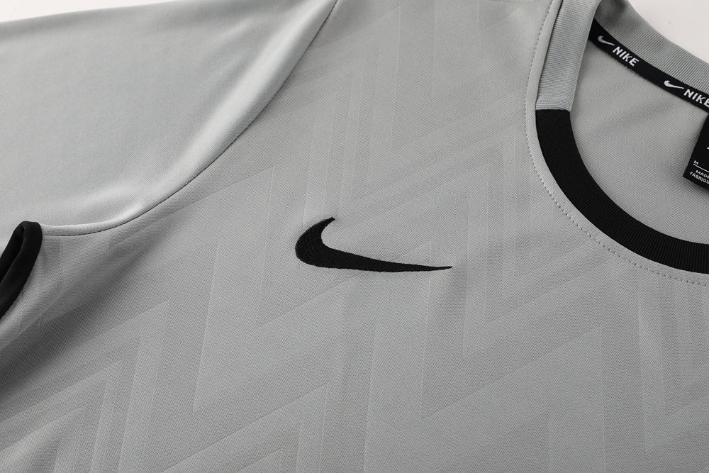 Nike Short Sleeve Training Jersey Set-ND06- Gray