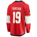 Matthew Tkachuk Florida Panthers  2025 Stanley Cup Final Home Breakaway Player Jersey - Red