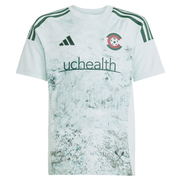 Colorado Rapids adidas Youth 2025 Headwaters Replica Jersey - Green