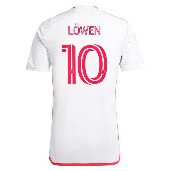 Eduard Löwen St. Louis City SC adidas 2024 The Confluence Kit Replica Player Jersey - White