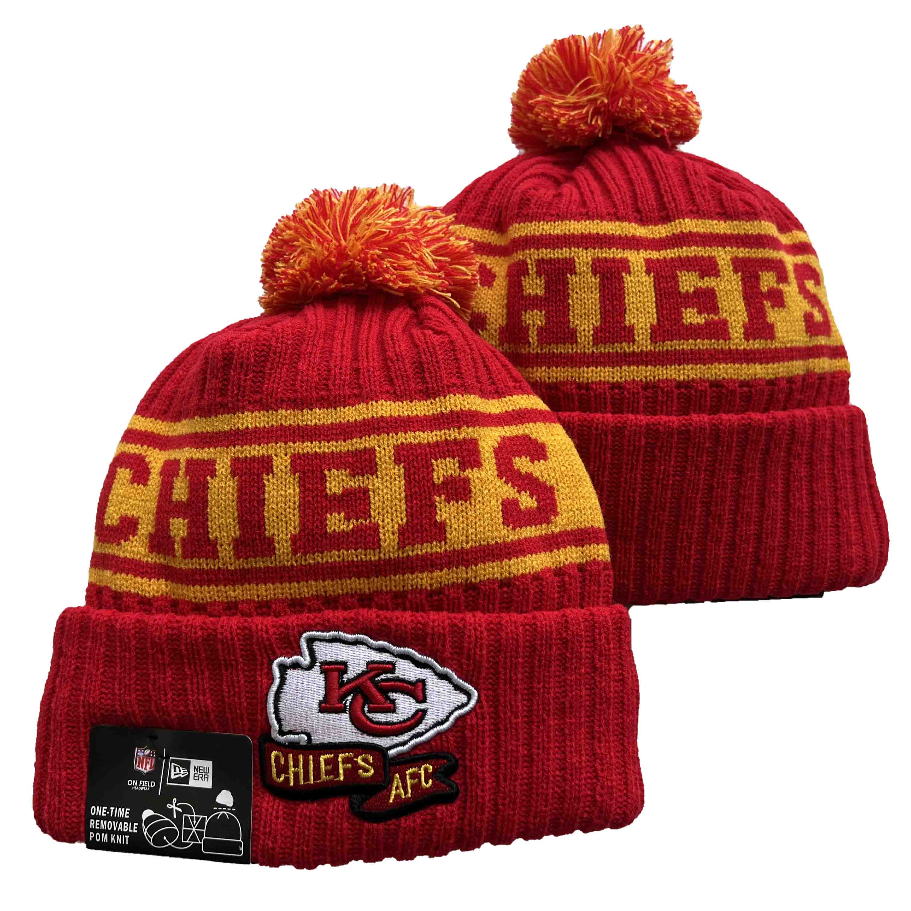 KANSAS CITY CHIEFS KNIT HAT