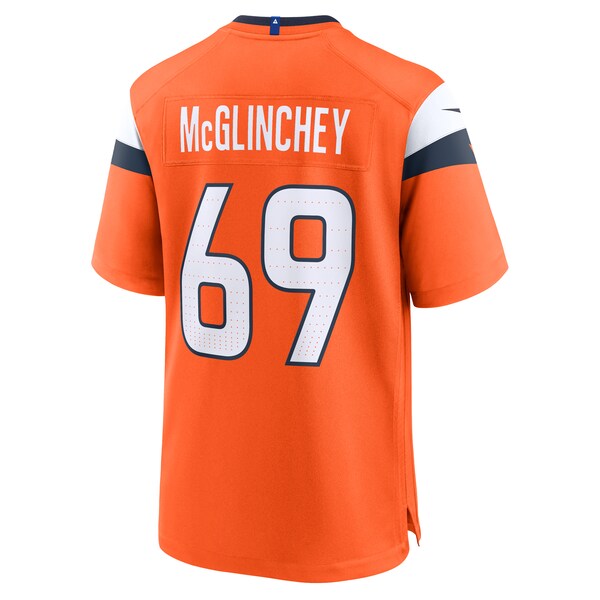 Mike McGlinchey Denver Broncos Nike Team Game Jersey -  Orange