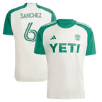 Ilie Sanchez Austin FC adidas 2024 The Armadillo Kit Replica Player Jersey - Tan