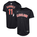 José Ramírez Cleveland Guardians Nike Youth Alternate Limited Player Jersey – Blue