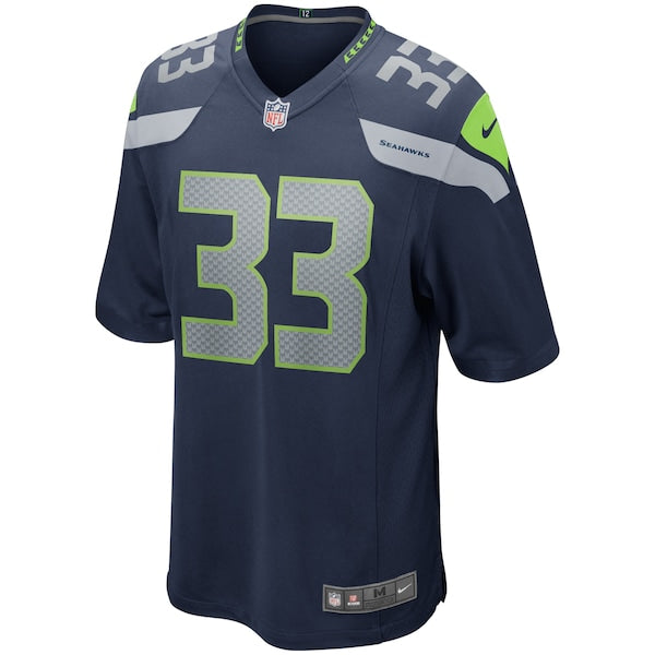 Jamal Adams Seattle Seahawks Nike Game Player Jersey - College Navy/Neon Green