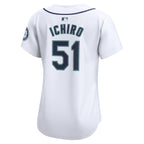 Ichiro Suzuki Seattle Mariners Nike Women's  Home Limited Player Jersey - White