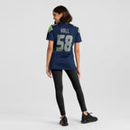 Derick Hall Seattle Seahawks Nike Women's Team Game Jersey -  College Navy/Navy