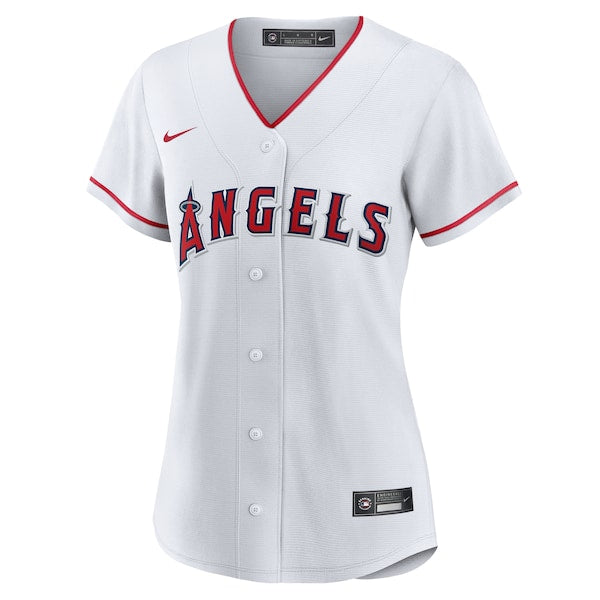 Los Angeles Angels Nike Women's #1 Bride Home Replica Jersey - White