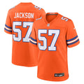 Tom Jackson Denver Broncos Nike Mile High Collection 1977 Throwback Retired Player Game Jersey - Orange