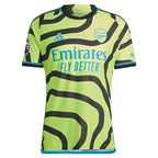 Emile Smith Rowe Arsenal adidas 2023/24 Away Authentic Player Jersey - Yellow/Red