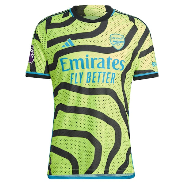 Emile Smith Rowe Arsenal adidas 2023/24 Away Authentic Player Jersey - Yellow/Red