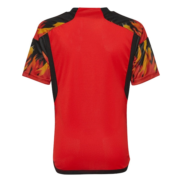 Belgium National Team adidas Youth 2022/23 Home Replica Jersey - Red