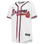 Ozzie Albies Atlanta Braves Nike Youth Alternate Replica Player Jersey - White