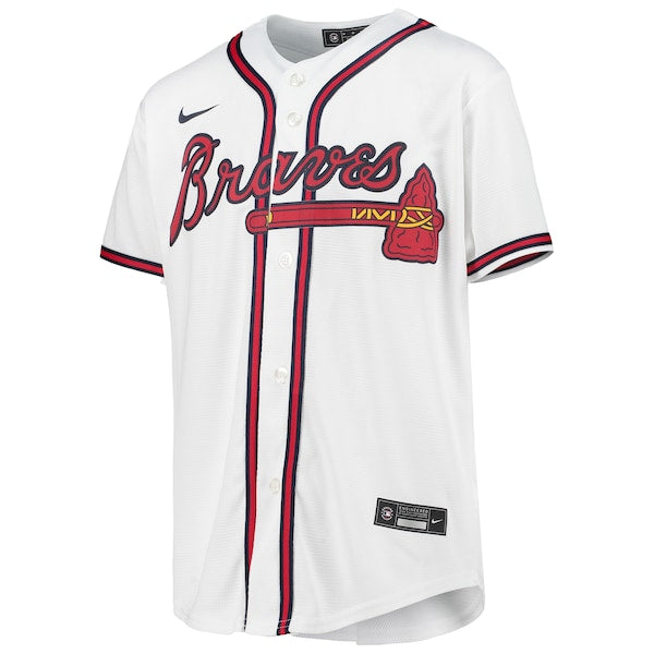 Ozzie Albies Atlanta Braves Nike Youth Alternate Replica Player Jersey - White