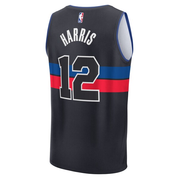 Tobias Harris Detroit Pistons  Youth Fast Break Player Jersey - Statement Edition - Black