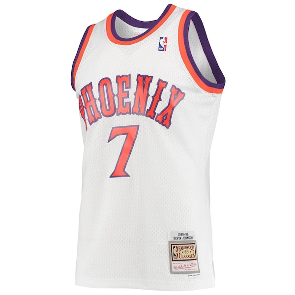 Kevin Johnson Phoenix Suns 1988/89 Hardwood Classics Swingman Jersey - White