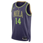 Brandon Ingram New Orleans Pelicans Nike Unisex 2024/25 Swingman Player Jersey - City Edition - Purple