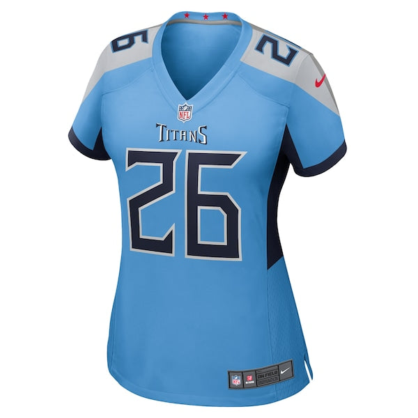 Marcus Harris Tennessee Titans Nike Women's Team Game Jersey -  Light Blue